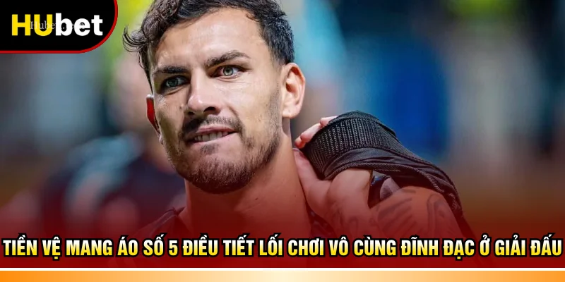 Tiền vệ mang áo số 5 điều tiết lối chơi vô cùng đĩnh đạc ở giải đấu.